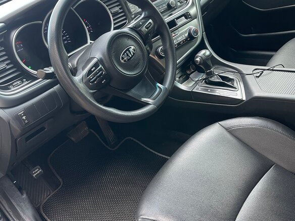 2014 Kia K5 I Рестайлинг, чёрный, 1200000 рублей - вид 8
