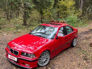 1997 BMW 3 серии 316i III (E36), красный, 650000 рублей, вид 1