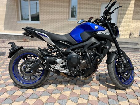 2017 Yamaha MT-09 (FZ-09), синий, 900000 рублей, вид 5