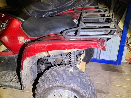 2009 Yamaha Grizzly 700, красный, 699000 рублей, вид 3