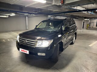 2011 Toyota Land Cruiser 200 Series, чёрный, 4700000 рублей, вид 1