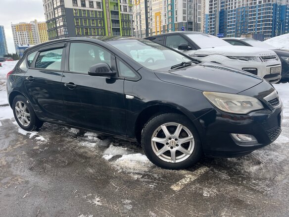 2010 Opel Astra J, чёрный, 470000 рублей