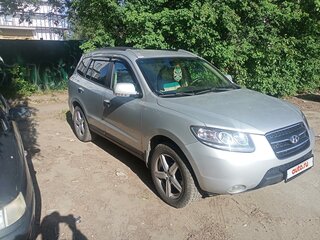 2008 Hyundai Santa Fe II, серебристый, 1000000 рублей, вид 2