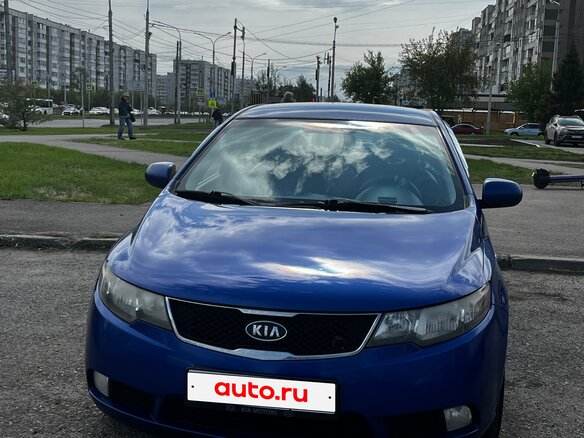 2009 Kia Forte I, синий, 650000 рублей