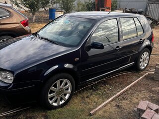 1998 Volkswagen Golf IV, синий, 400000 рублей, вид 5