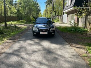 2008 Hyundai Sonata V (NF), чёрный, 600000 рублей, вид 4