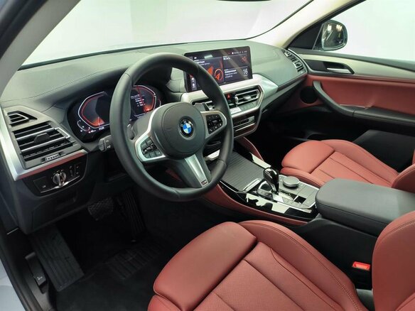 2024 BMW X4 30i II (G02) Рестайлинг, серый - вид 15