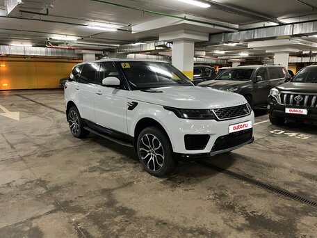 2019 Land Rover Range Rover Sport II Рестайлинг, белый, 5500000 рублей, вид 5
