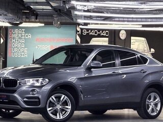2015 BMW X6 30d II (F16), серый, 3700000 рублей, вид 1