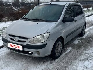 2005 Hyundai Getz I Рестайлинг, серебристый, 410000 рублей, вид 1