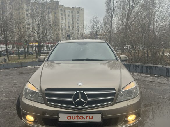 2008 Mercedes-Benz C-Класс 230 III (W204), бежевый, 1000000 рублей - вид 1