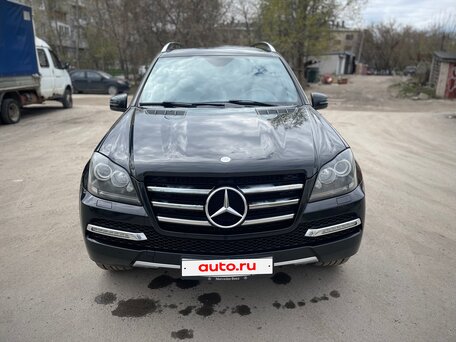 2012 Mercedes-Benz GL-Класс 350 I (X164) Рестайлинг, чёрный, 2100000 рублей, вид 2