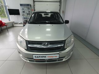 2015 Lada (ВАЗ) Granta I, серебристый, 270000 рублей, вид 3