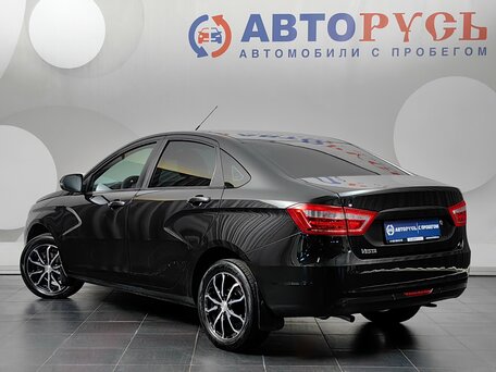 2016 Lada (ВАЗ) Vesta I, чёрный, 737000 рублей, вид 2