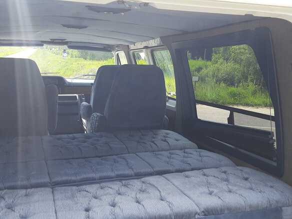 1992 Dodge Caravan II, голубой, 2500000 рублей - вид 14