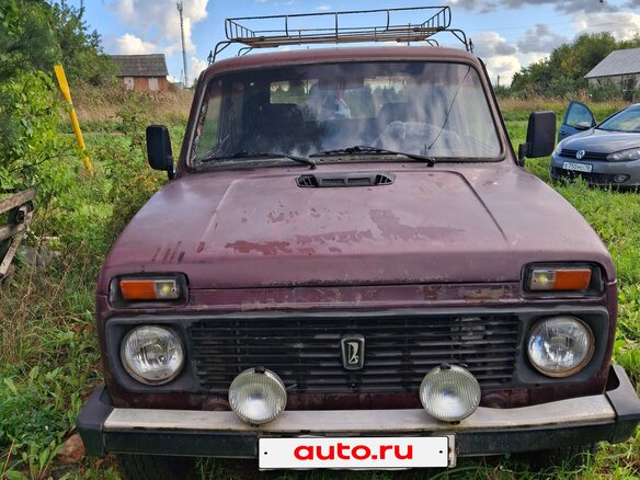 2002 Lada (ВАЗ) 2121 (4x4) I Рестайлинг, пурпурный, 215000 рублей