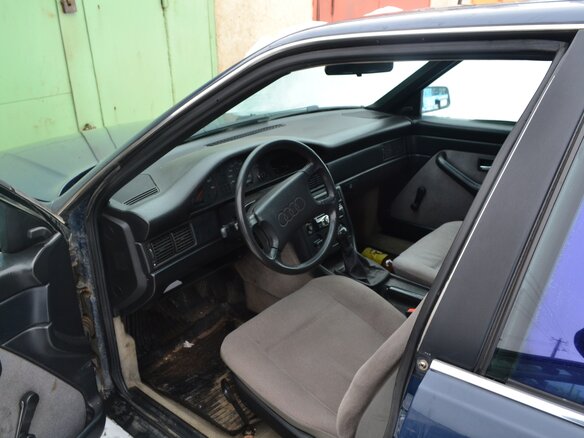 1988 Audi 100 III (C3) Рестайлинг, фиолетовый, 175000 рублей - вид 8