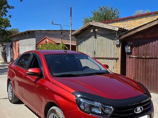 2016 Lada (ВАЗ) Vesta I, красный, 745000 рублей, вид 3