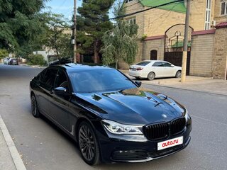 2015 BMW 7 серии Long 730Ld xDrive VI (G11/G12), чёрный, 3149000 рублей, вид 1