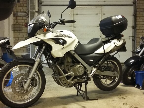 2007 BMW F 650 GS, белый - вид 4