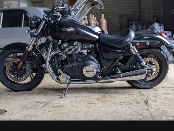 2010 Triumph Thunderbird Storm, чёрный, 850000 рублей - вид 5