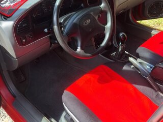 1998 Kia Shuma I, красный, 250000 рублей, вид 5