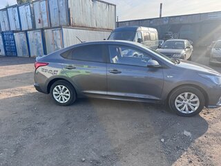 2021 Hyundai Solaris II Рестайлинг, серый, 1100000 рублей, вид 4