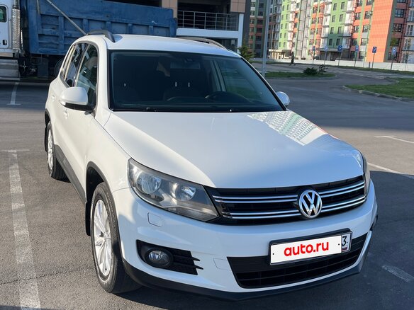 2015 Volkswagen Tiguan Euro 6 I Рестайлинг, белый, 1600000 рублей - вид 3