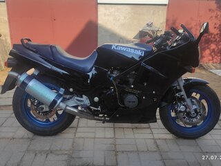 1987 Kawasaki ZZR 600, синий, 180000 рублей, вид 1