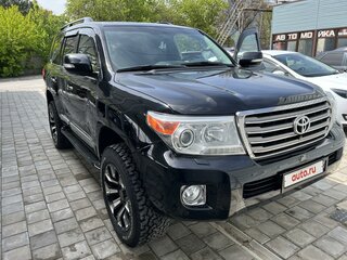 2012 Toyota Land Cruiser 200 Series Рестайлинг 1, чёрный, 3500000 рублей, вид 2