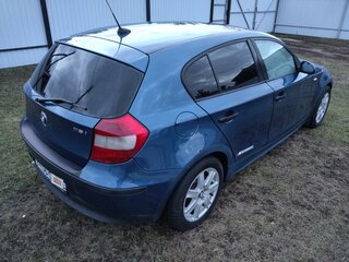 2005 BMW 1 серии 116i I (E81/E82/E87/E88), синий, 730000 рублей, вид 3