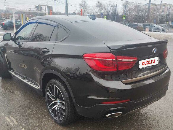 2017 BMW X6 35i II (F16), чёрный, 3500000 рублей - вид 4