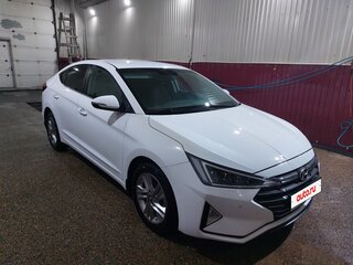 2019 Hyundai Elantra VI (AD) Рестайлинг, белый, 1850000 рублей, вид 5