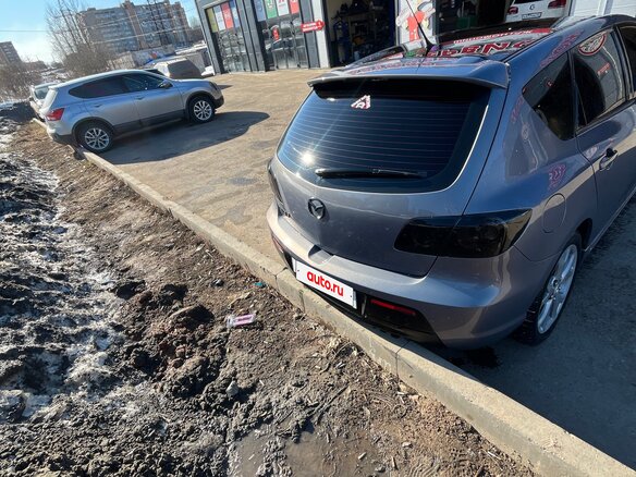 2007 Mazda 3 I (BK) Рестайлинг, серый, 850000 рублей - вид 12