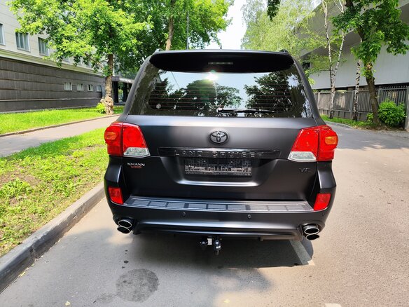 2013 Toyota Land Cruiser 200 Series Рестайлинг 1, чёрный, 4749000 рублей - вид 5