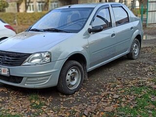 2009 Renault Logan I, серебристый, 270000 рублей, вид 1