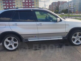 2004 BMW X5 3.0i I (E53) Рестайлинг, серебристый, 1500000 рублей, вид 3