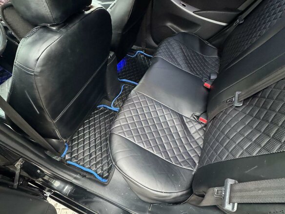 2012 Hyundai Solaris I, чёрный, 900000 рублей - вид 22
