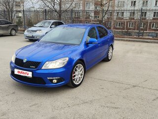 2011 Skoda Octavia RS II Рестайлинг, синий, 1250000 рублей, вид 1
