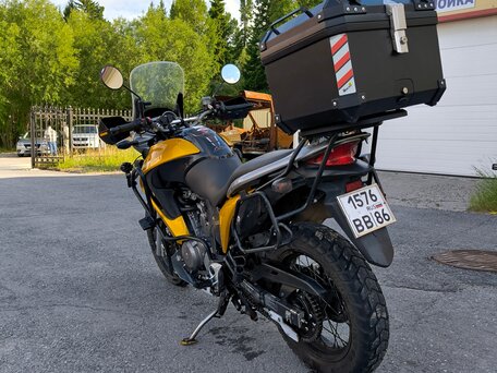 2008 Honda XL700V Transalp, золотистый, 570000 рублей, вид 4