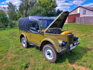 1972 ГАЗ 69, зелёный, 600000 рублей, вид 2