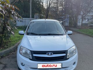 2012 Lada (ВАЗ) Granta I, белый, 400000 рублей, вид 2