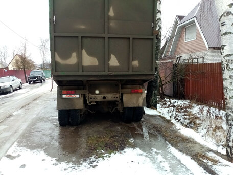 1989 КамАЗ 5410, красный, 350000 рублей, вид 3