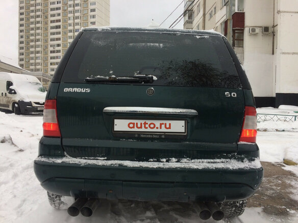 2003 Mercedes-Benz M-Класс 500 I (W163) Рестайлинг, зелёный