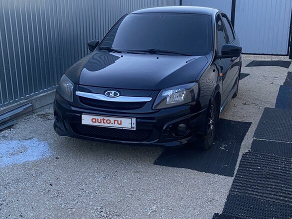 2012 Lada (ВАЗ) Granta I, синий, 570000 рублей - вид 2