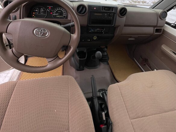 2017 Toyota Land Cruiser 79 70 Series Рестайлинг 1, белый, 6700000 рублей - вид 11