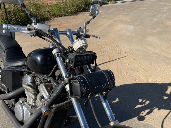 1996 Honda Steed 400, чёрный, 200000 рублей - вид 20