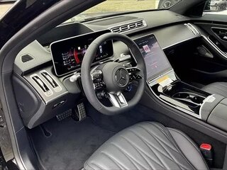 2024 Mercedes-Benz S-Класс AMG 63 e AMG Long IV (W223), чёрный, 29590715 рублей, вид 4
