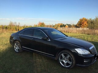 2008 Mercedes-Benz S-Класс 350 V (W221), чёрный, 3000000 рублей, вид 4