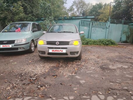 2008 Fiat Albea I Рестайлинг, серебристый, 400000 рублей, вид 2